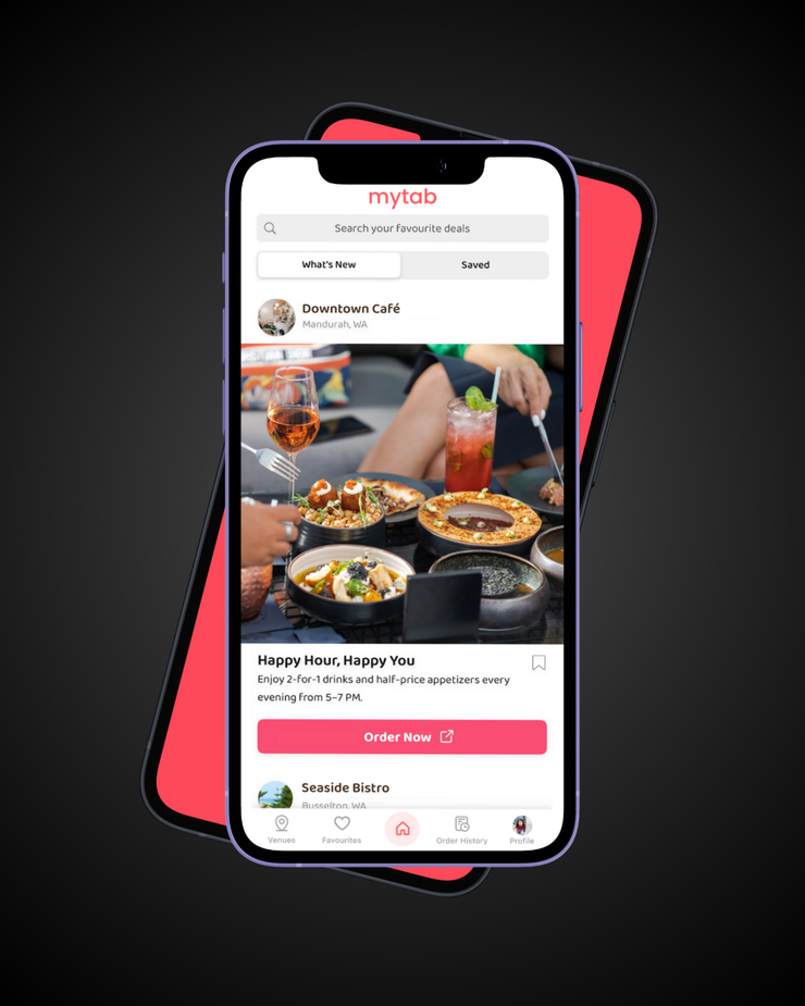 mytab | Advertising & Online Ordering for Venues, Events & Tourism